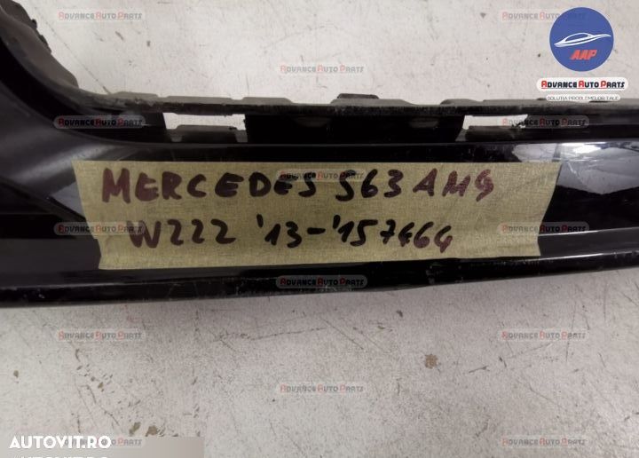 Fusta spate S63 AMG  - originala in stare buna. Mercedes-Benz  S-klass - 1