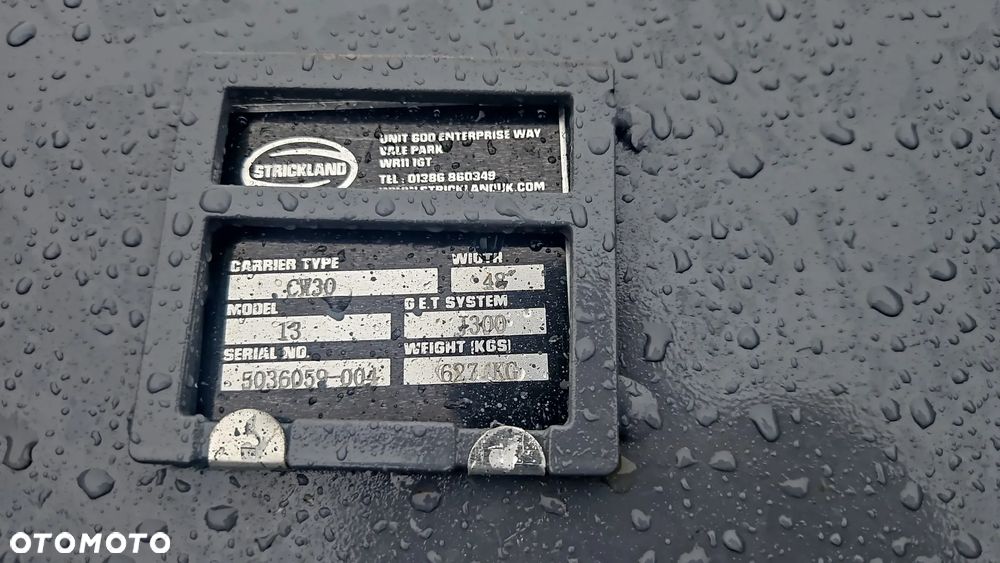 Łyżka ażurowa Strickland 120cm złącze CW30 Verachtert CW 20 CW 40 przesiewająca sortująca do koparki koparka 100cm. - 4