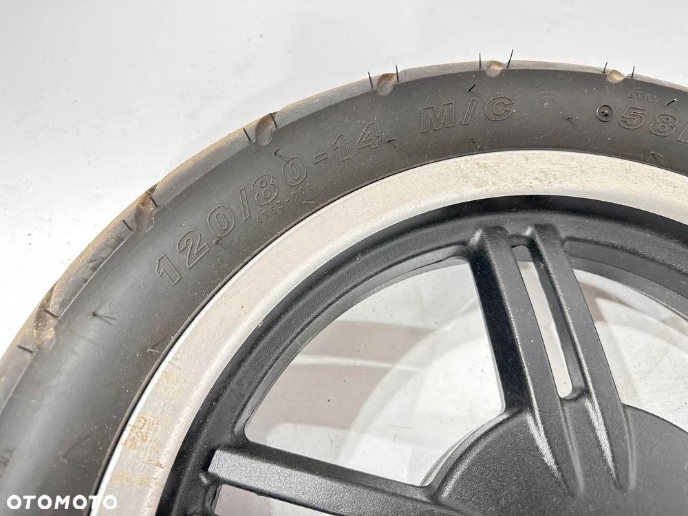 Koło felga tył 120/80/14 Kymco Agility 16+ - 6