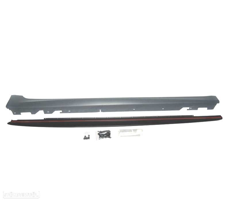 EMBALADEIRAS LATERAIS BMW G30 G31 17-20 LOOK M PERFORMANCE - 4