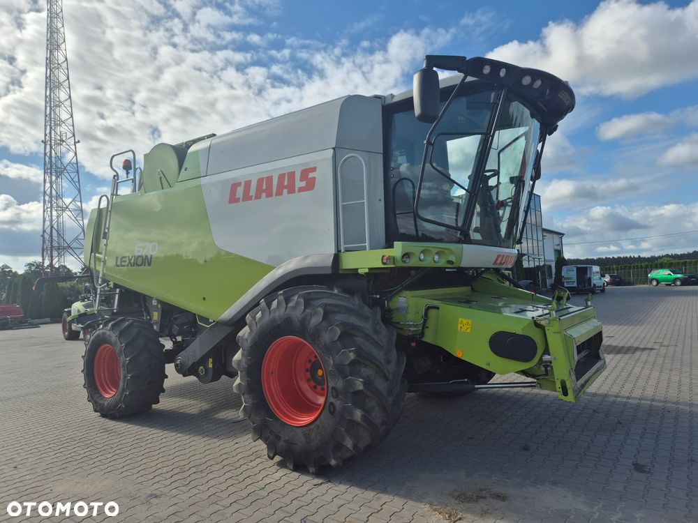 Claas Claas Lexion 670 z hederem Claas Vario 930 pierwszy właściciel - 1