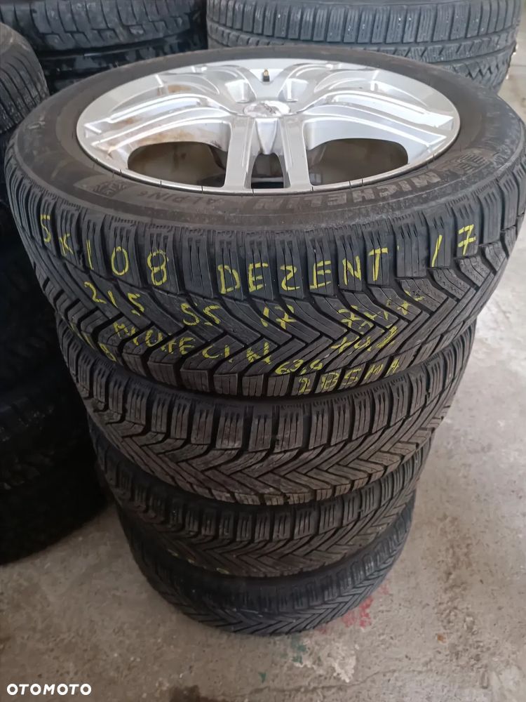 5x108 Felgi Aluminiowe Alufelgi 17 Koła zimowe zima FORD SMAX GALAXY II 2 MONDEO MK3 MK4 MK5 Puma CMAX KUGA FOCUS VOLVO S40 V40 C30 V50 V60 S60 S80 V70 V50 S-Max grand C-max Jaguar 6,5mm Legnica ALU-RAD 215/55 - 4