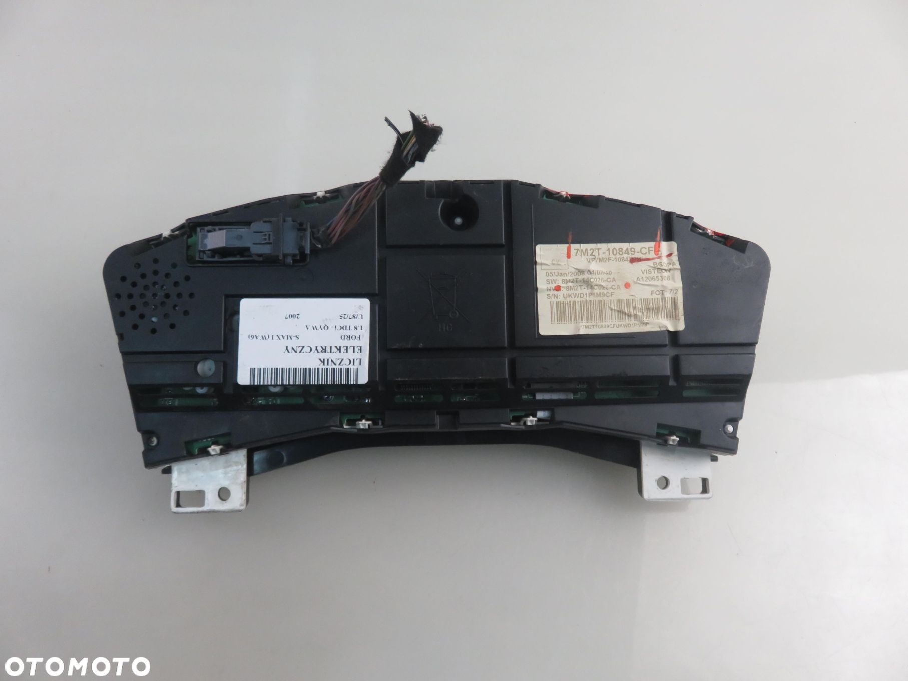 LICZNIK FORD S-MAX I (WA6) 1.8 TDCi 125 - QYWA 7M2T10849CF 8M2T14C026CA - 8