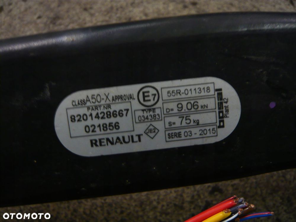hak holowniczy 8201428667 renault scenic iii - 3