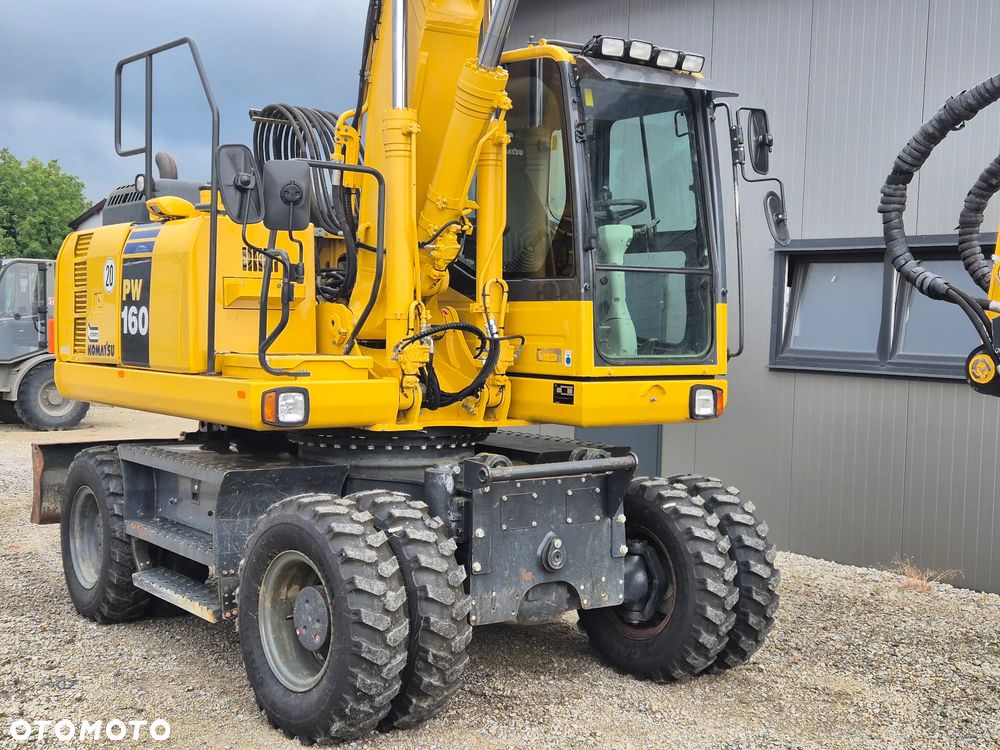 Komatsu pw 160-8,Rototilt z Niemiec,2017 Rok .tylko 6560 mth.148,140,180. - 7