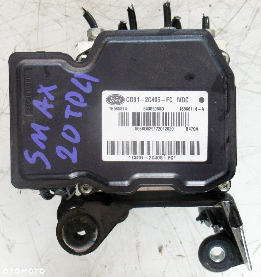 FORD S-MAX MK1 LIFT 2.0 TDCI POMPA HAMULCOWA ABS CG912C405FC - 2