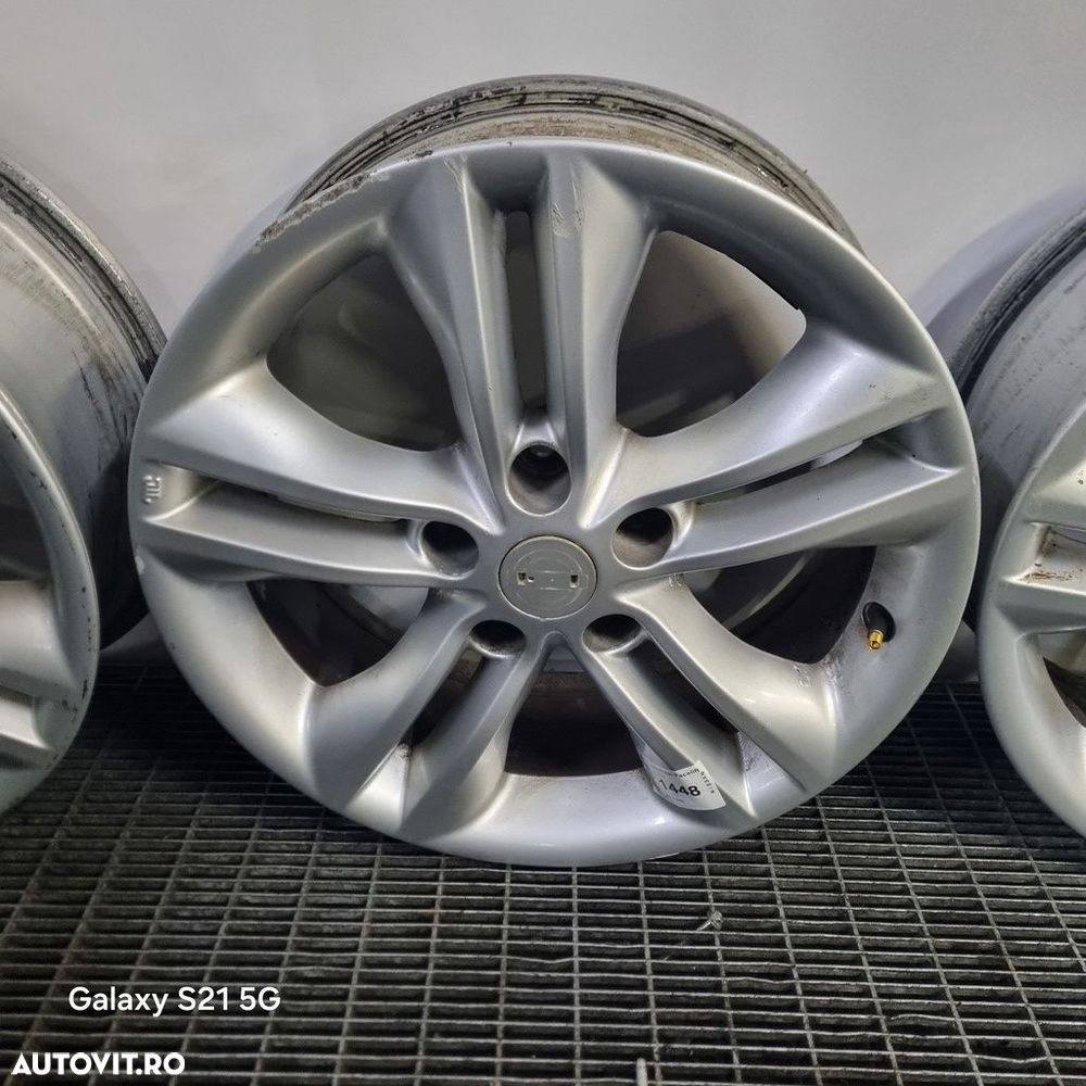 Jante aliaj Nissan Qashqai Facelift 2010 - 2013 (1448) R17 ET40 5*112 - 4