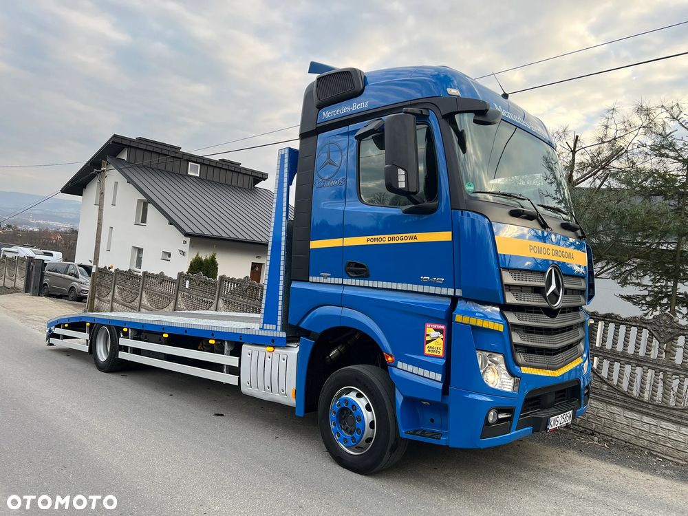 Mercedes-Benz ACTROS 1840 | MP4 | Euro 6 | 4x2 | Nowa Zabudowa | Autolaweta 7,80m | Xenon | Klimatyzacja Postojowa | z Niemiec | Pomoc Drogowa | Stan PERFEKCYJNY | - 11