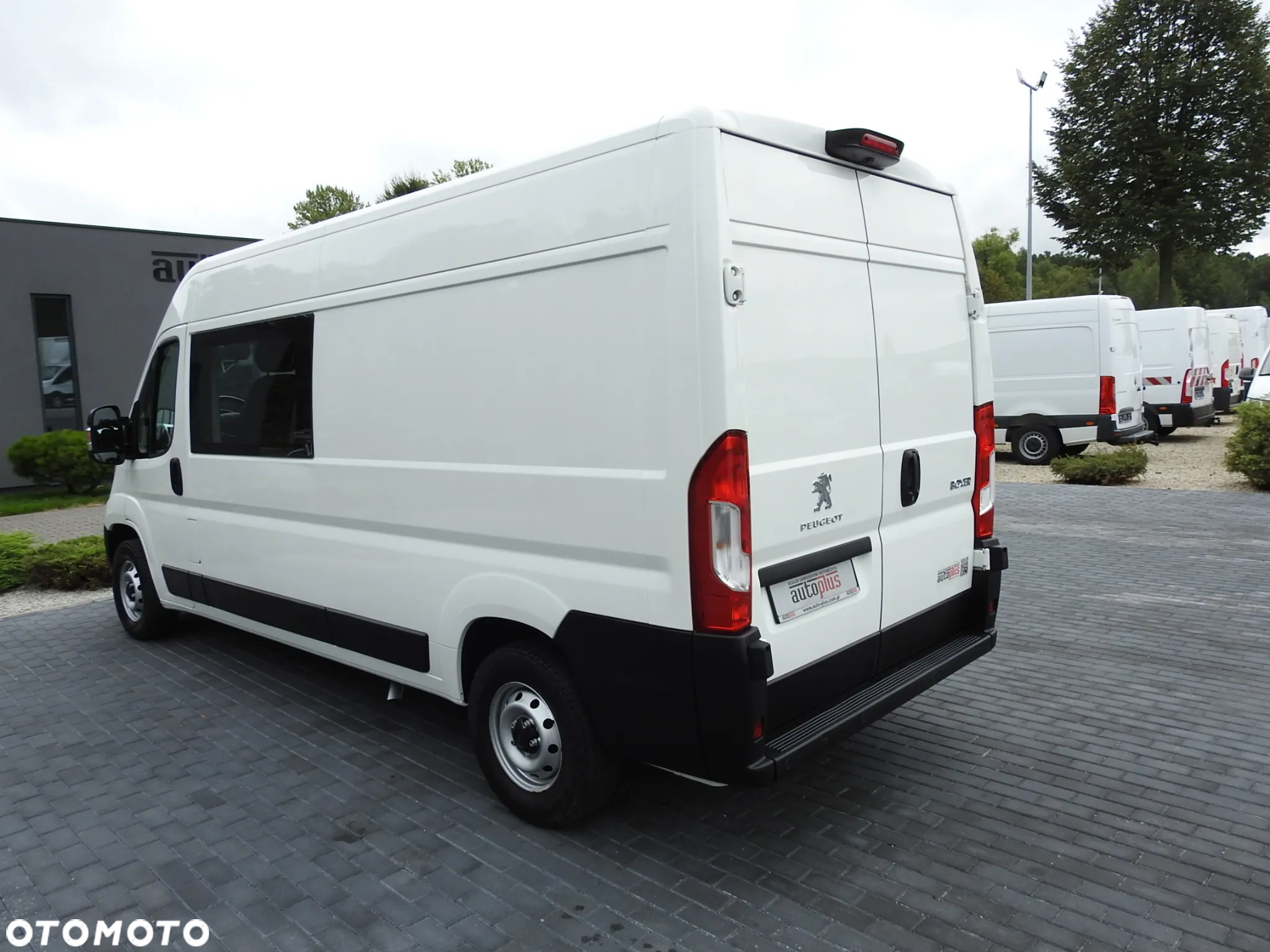 Peugeot BOXER FURGON BRYGADÓWKA 6 MIEJSC TEMPOMAT NAWIGACJA KLIMATYZACJA LEDY ASO 160KM [ H80381 ] - 11