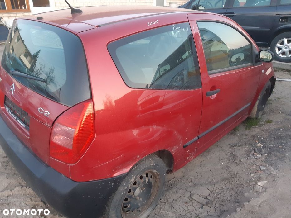 Na części Citroen C2 Silnik Skrzynia Maska Zderzak Drzwi Klapa Szyba - 2