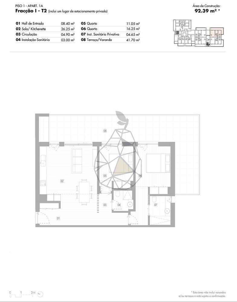 Apartamentos exclusivos em construção T2 , T2 duplex e T3 com piscina - Grande imagem: 4/27