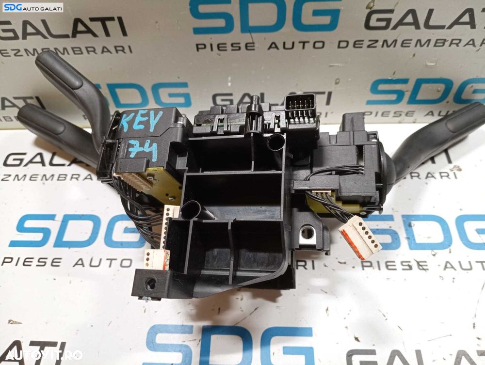 Ansamblu Maneta Manete Bloc Lumini Semnalizare Stergatoare Volkswagen Passat B6 2005 - 2010 Cod 3C5953507CN [M7484] - 8