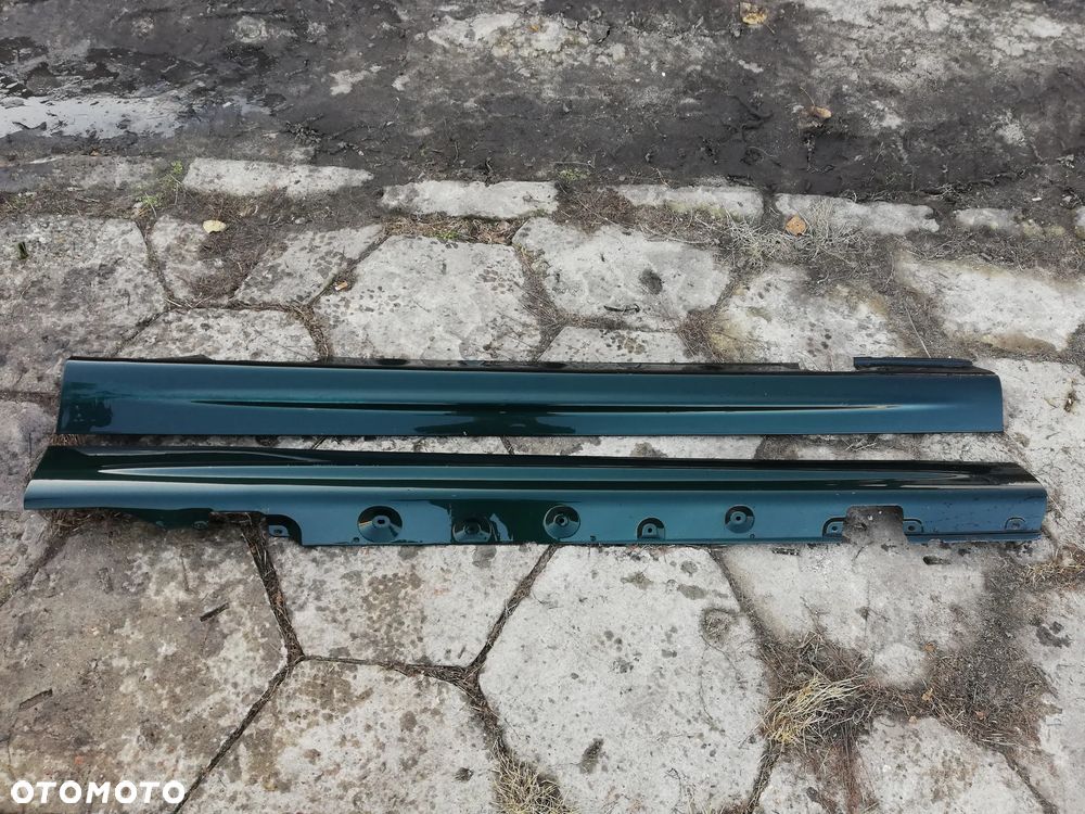 Listwa progowa nakładka prawa lewa BMW e46 SEDAN KOMBI oxfordgruen - 1