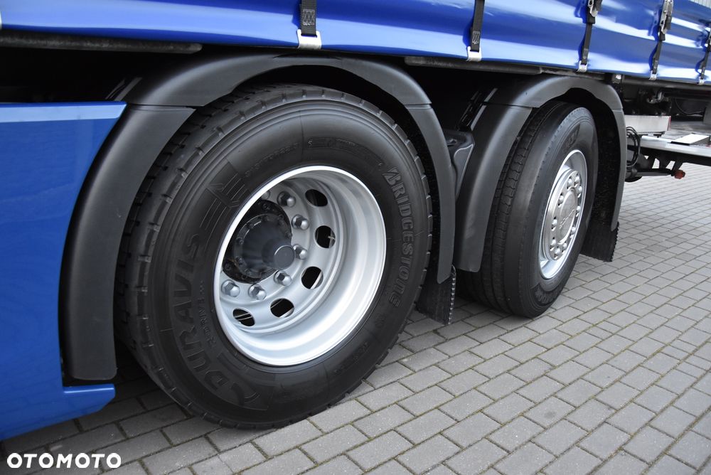 Scania R450 3-OSIOWA / OŚ SKRĘTNA / FIRANA 8.2M / 20 EUROPALET/ NAVI / SKÓRY / RETARDER / KLIMA POSTOJOWA / CAŁA NA PODUSZKACH / WINDA DHOLLANDIA/ AUTOMAT / STAN IDEALNY !! - 23