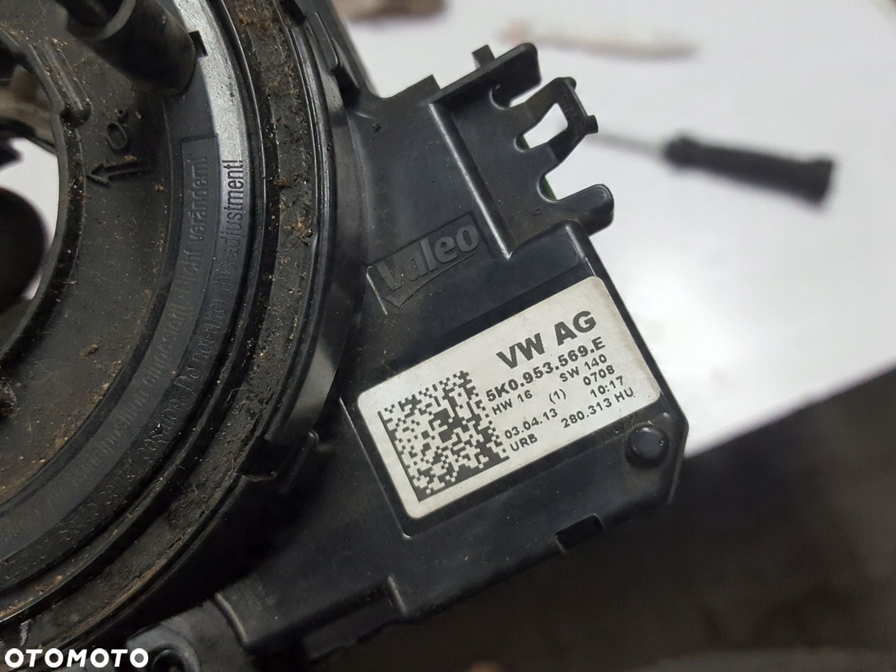 SKODA YETI 09r- TAŚMA AIRBAG ZWIJAK 5K0953569E - 3