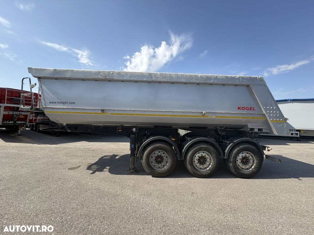 Kögel 25mc, axa liftanta, jante Al, factura externa - 2