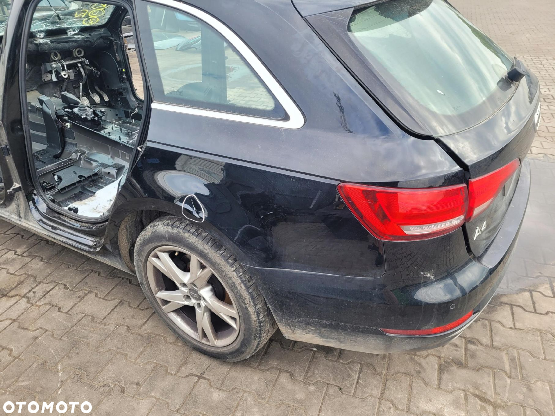 AUDI A4 B9 KOMBI CWIARTKA PAS WANNA BŁOTNIKI KLAPA LAMPY ZDERZAK LY9B - 3