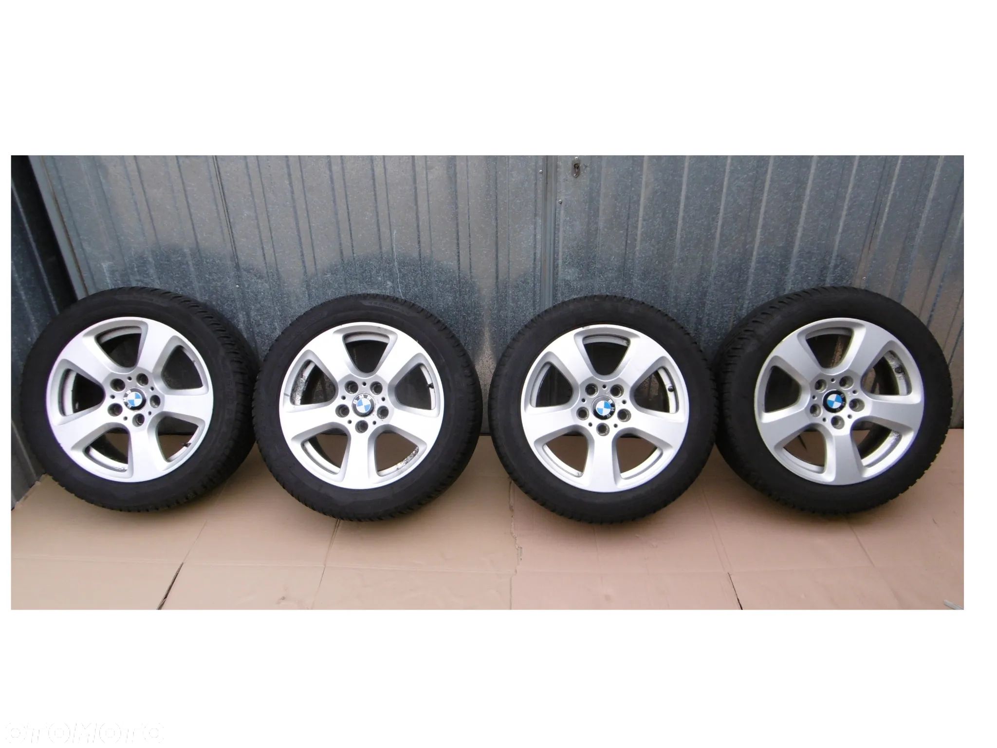 Koła felgi styling 243 z oponami bmw e60 e61 xdrive x-drive 525xi 530xi 530xd 17 cali opony całoroczne - 1