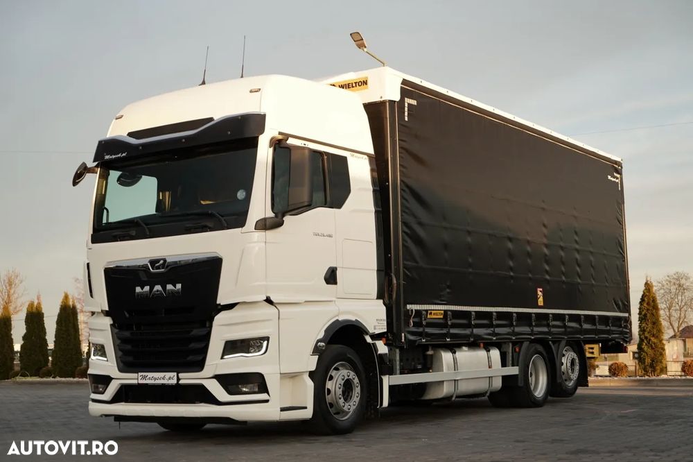 MAN 26.480 / SOLO / MEGA / 6X2 / AER CONDIȚIONAT PARCARE / PUNTE RIDICATĂ / ȘINGURI CAMIOANĂ - 4