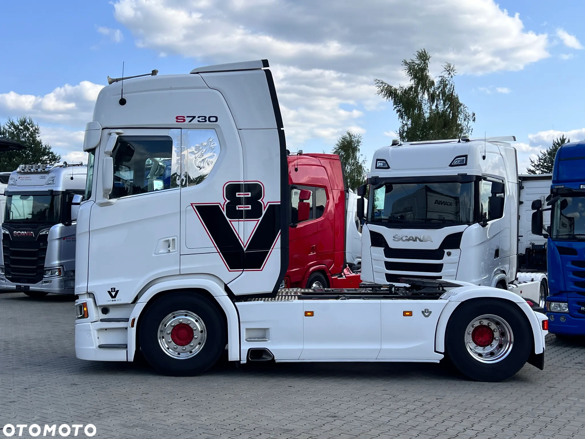 Scania S730 FULL OPCJA  z Niemiec idealny stan ASO kontrakt Scania 2019/20 - 9