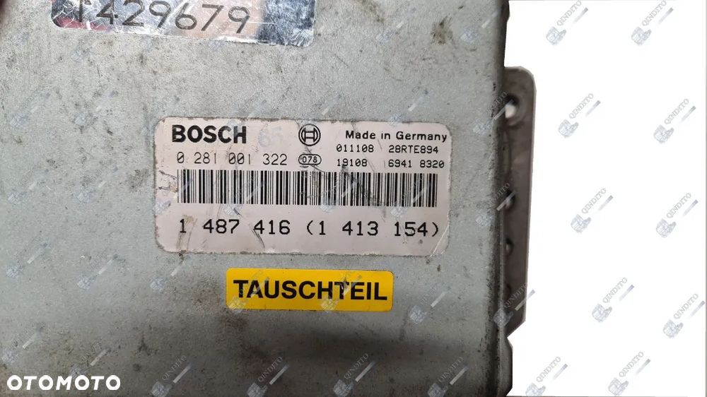 KOMPUTER STEROWNIK SILNIKA SCANIA 0281001322 - 2