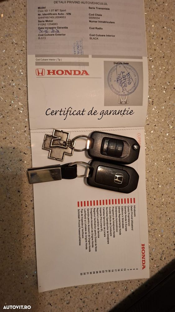 Honda Civic 1.0 VTEC Turbo Sport - 17