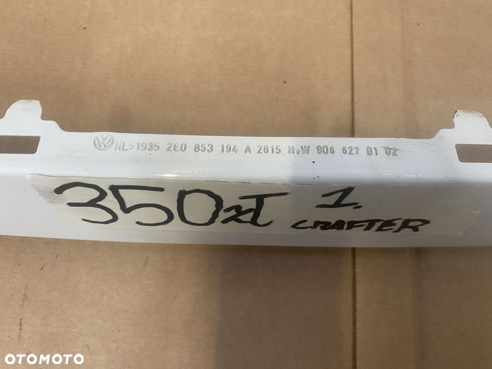 VW CRAFTER Lift 11- BLACHA METALOWA ATRAPA ZAŚLEPKA LISTWA ATRAPY ORYGINAŁ - 6