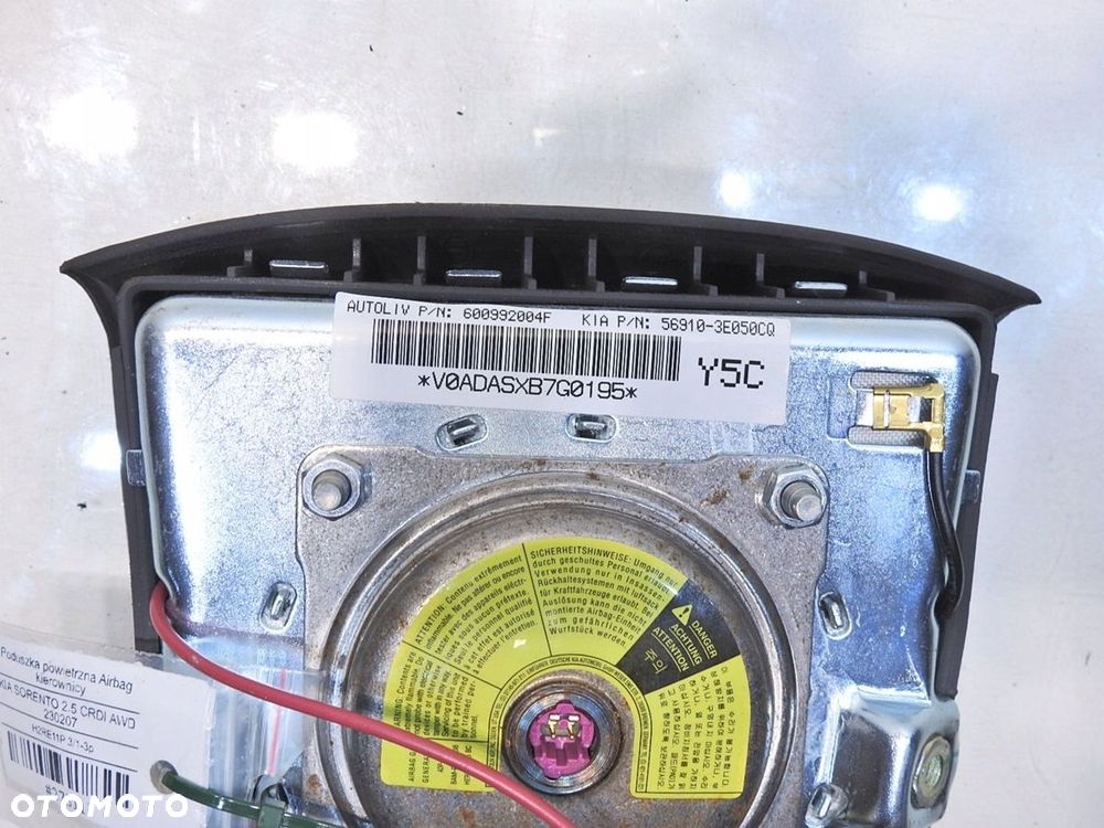 PODUSZKA AIRBAG KIEROWCY KIA SORENTO I - 7