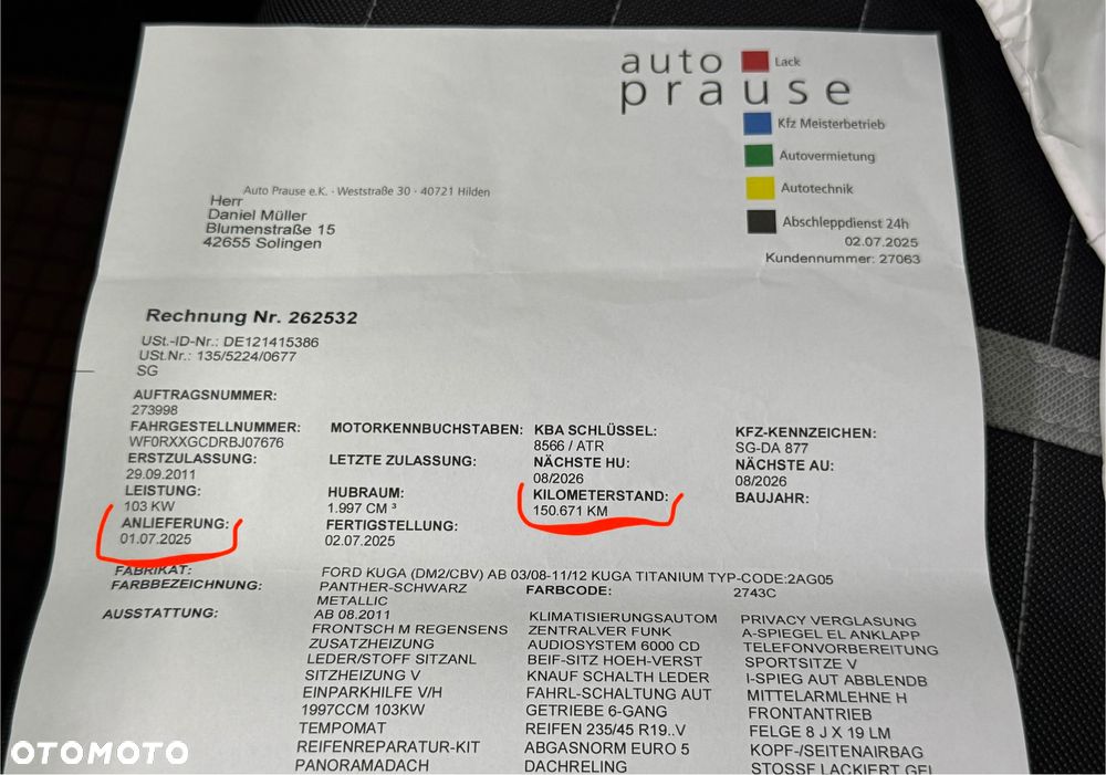 Ford Kuga 2.0 TDCi 2x4 Titanium - 28