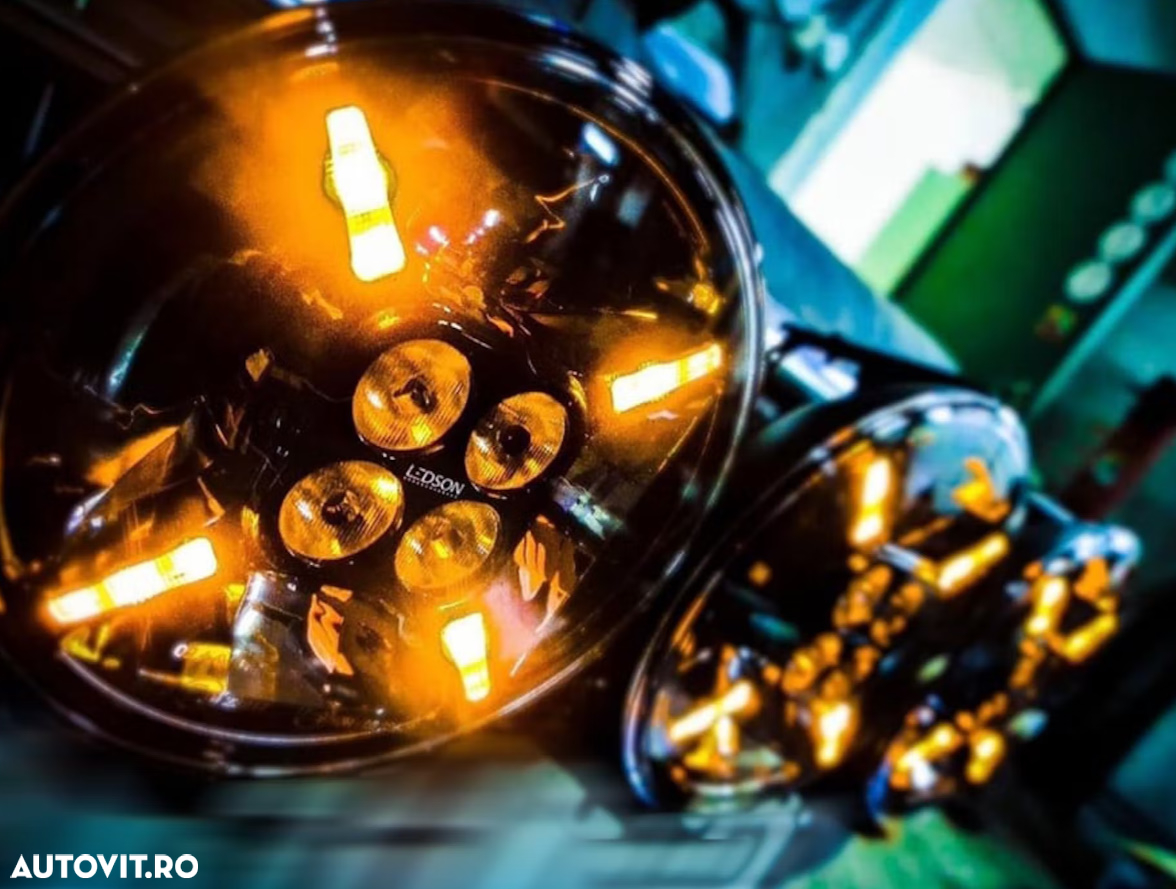 Proiector suplimentar Sarox7+, LED, 60W, pozitie alb galbena/portocalie - 8