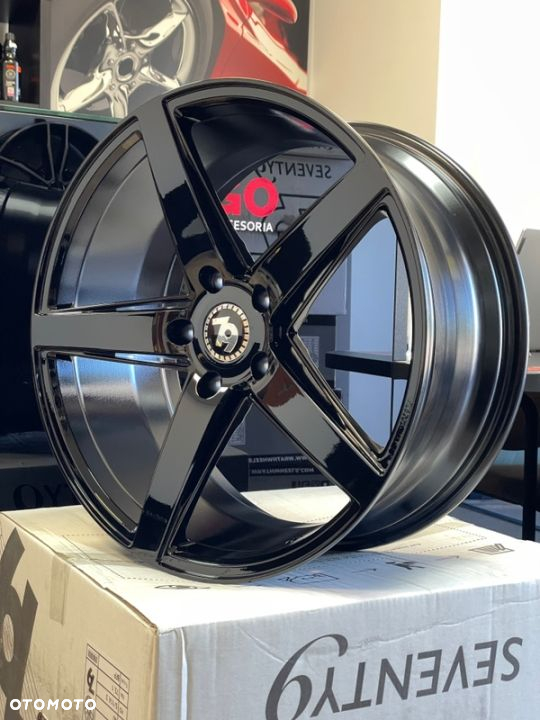 Alufelgi 18 5x112 Felgi Audi A4 A5 A6 A7 A8 Mercedes CLA E C W212 W213 Czarny Nowe - 2