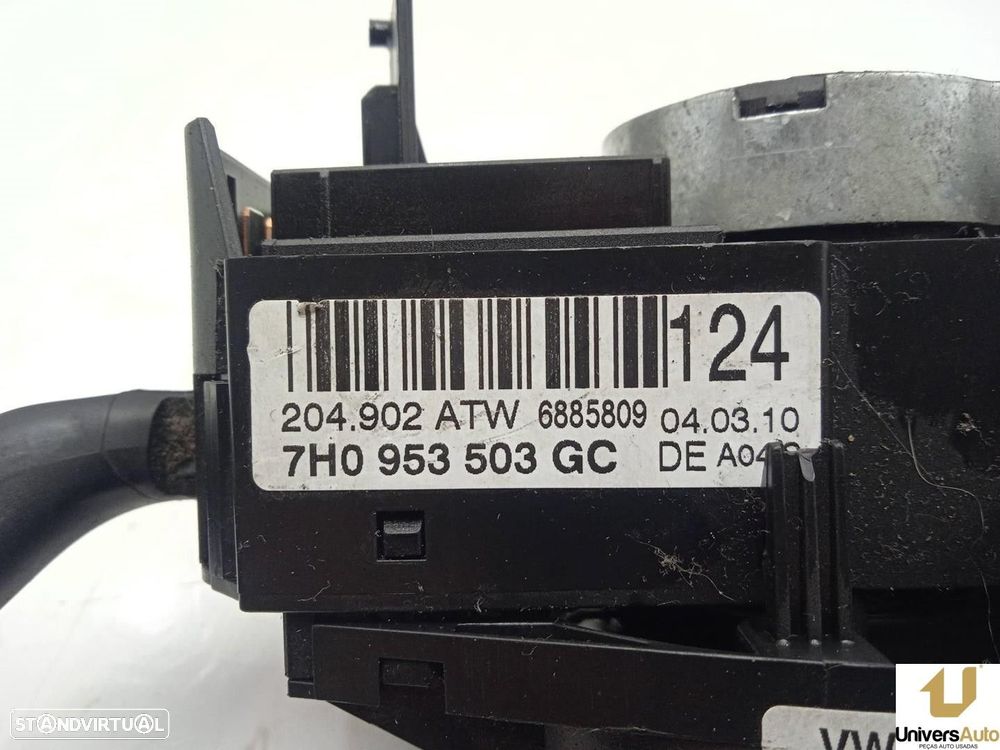 COMANDO LUZES SKODA FABIA II 2010 -7H0953503GC - 3