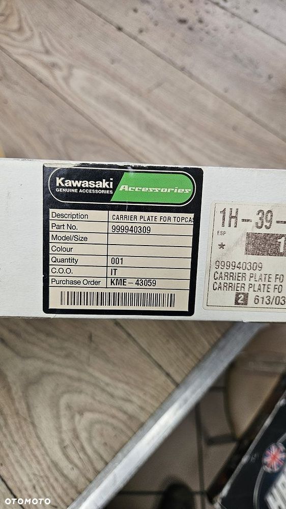 Płyta pod kufer centralny Kawasaki Versys 1000  999940309 - 8