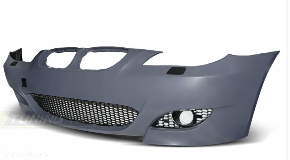 Zderzak Przod + Kratki komplet Tuning Sport m5 look Bmw 5 e60 e61 2003-2010 - 2