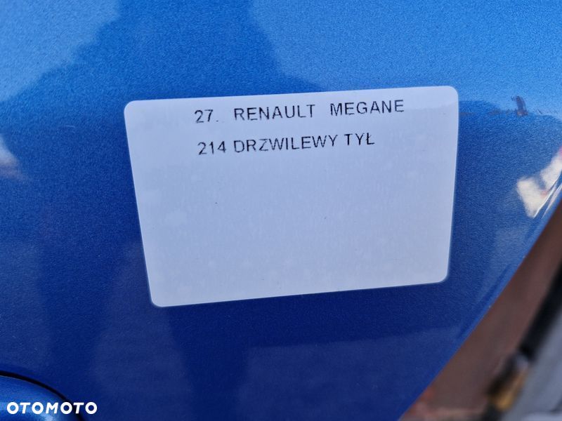 renault megane iii 3 hb drzwi lewy tył tylne - 2