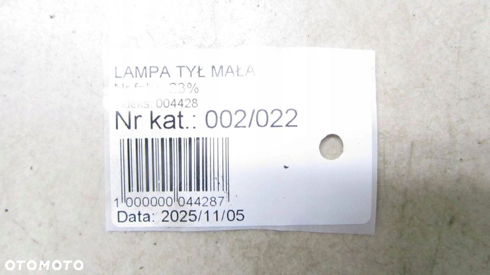 SUZUKI VITARA III LAMPA W KLAPE LEWA 14- - 4