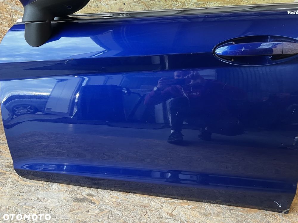 Drzwi PRZEDNIE LEWE lewy przód FORD FIESTA MK7 VII LIFT 5D Kod lakieru: 2D - 9