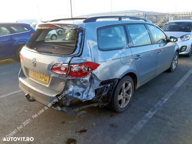 Dezmembrez Volkswagen Passat B7 VW Passat B7 2.0 TDI Gri deschis - 3
