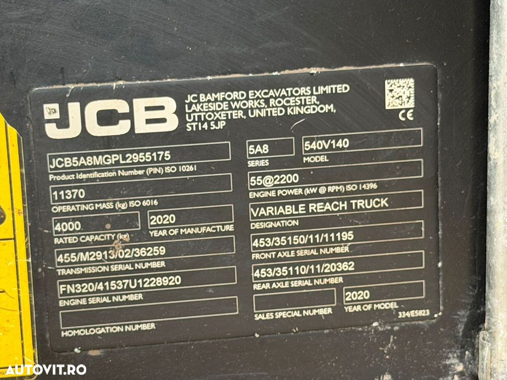 JCB 540-140 Manipulator Telescopic - 7