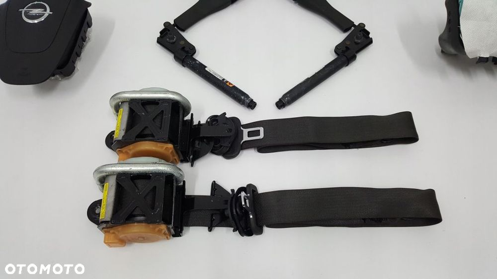 OPEL MOKKA DESKA ROZDZIELCZA KONSOLA KOKPIT PULPIT PODUSZKI AIRBAG AIR BAG PASY NAPINACZE KIT SET - 7