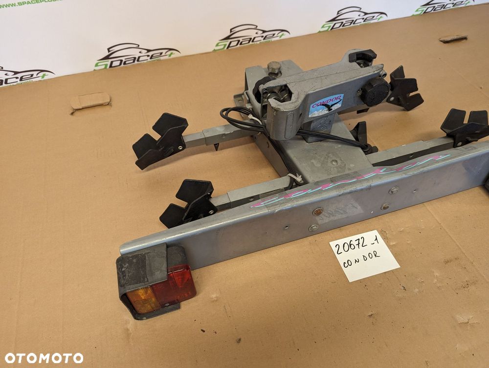 Uchwyt bagażnik rowerowy na hak Condor na 2 rowery - 3