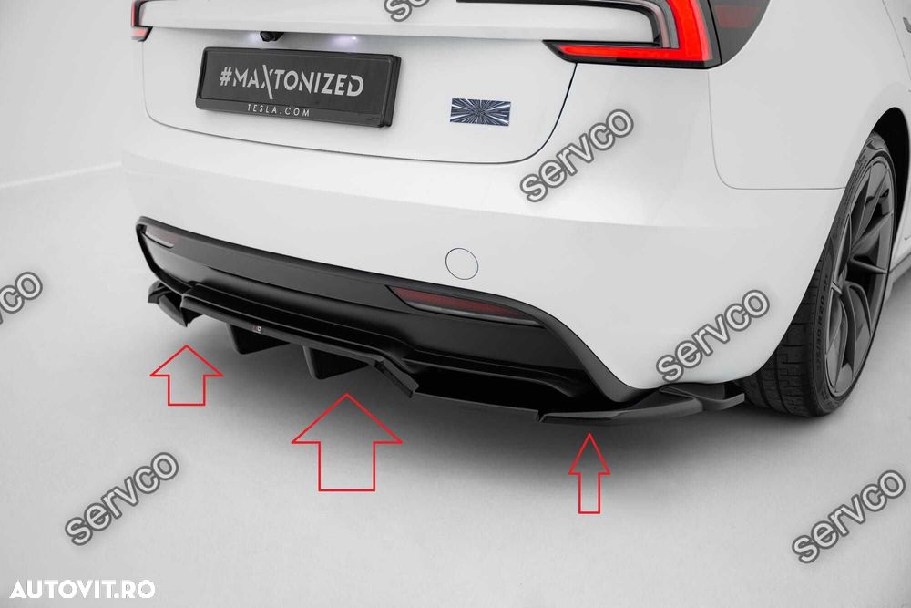 Prelungire bara spate Tesla Model 3 Performance Mk1 2023- v8 - Maxton - 4
