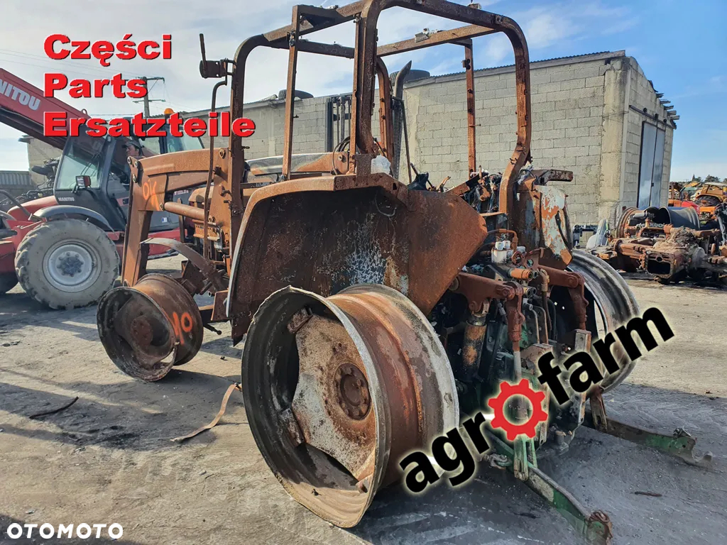 John Deere 6310 6410 most obudowa zwolnica piasta skrzynia silnik - 5