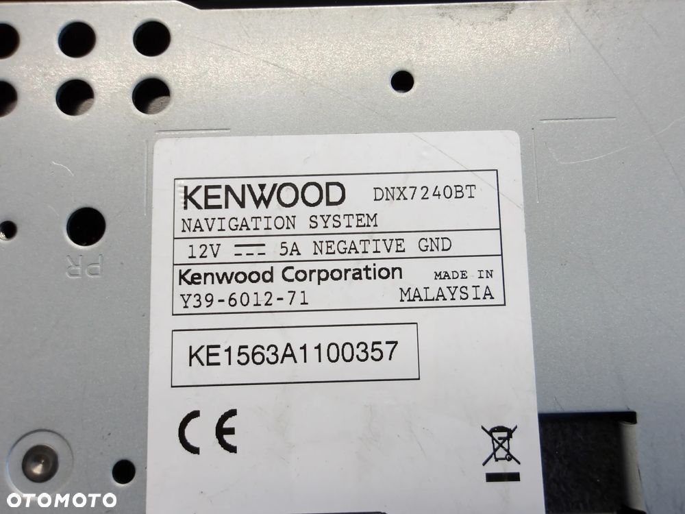 MITSUBISHI ASX RADIO RADIOODTWARZACZ 2-DIN KENWOOD DNX7240BT BLUETOOTH - 4