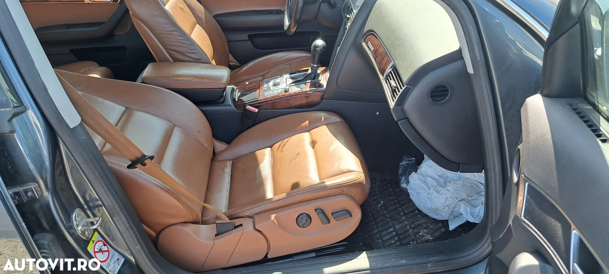 Interior Piele Valcona electric A6 C6 maro amaretto - 6