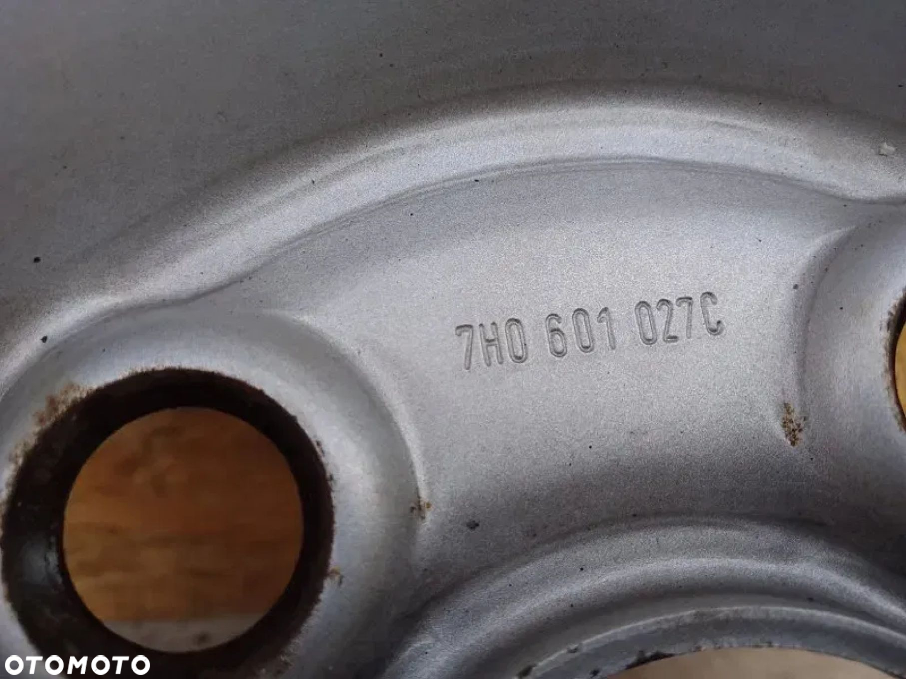 Felga Stalowa 6.5JX16H2 ET51 Vw Transporter T5 7H0601027C - 3