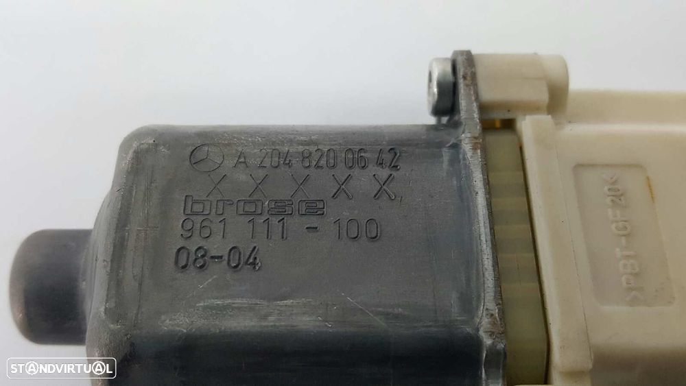 MOTOR ELEVADOR TRASEIRO ESQUERDO MERCEDES CLASE C (W204) BERLINA C 320 CDI (204.... - 4