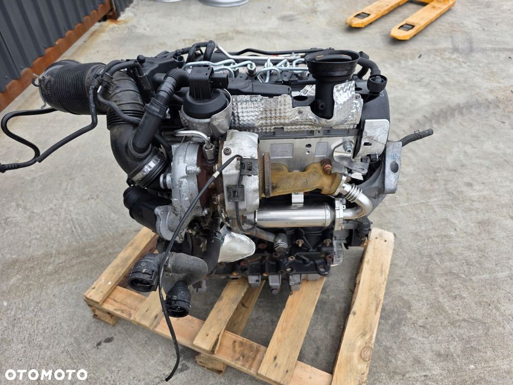 SILNIK KOMPLETNY AUDI VW SEAT SKODA 2.0 TDI CBD CBDC 144801 KM ORYGINAŁ ! - 11