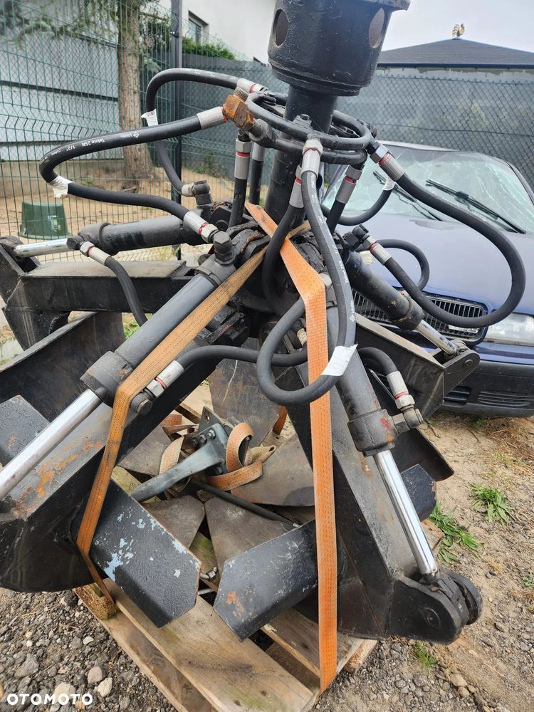 Chwytak Obrotowy Pięcioramienny Do Złomu Metalu Hydrauliczny - 6