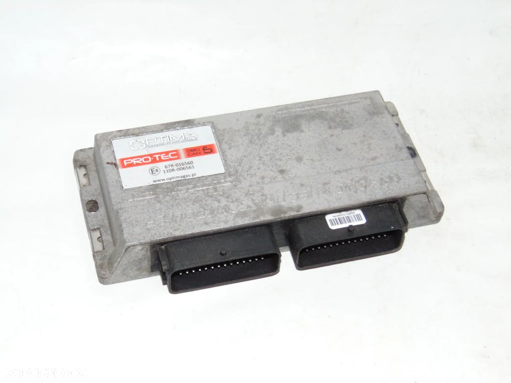 Sterownik moduł komputer gazu LPG Optima Pro-Tec 67R-016560 110R-006561 - 1